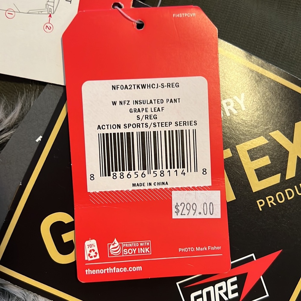 NWT The North Face NFZ Gore-Tex ski pants - Picture 13 of 15